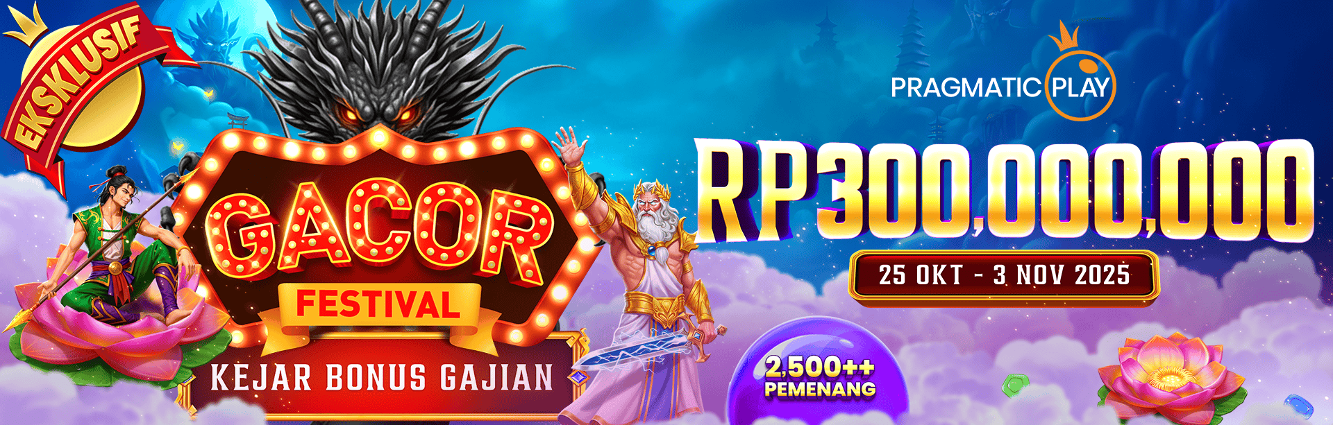 PP - GACOR FESTIVAL: KEJAR BONUS GAJIAN OKTOBER